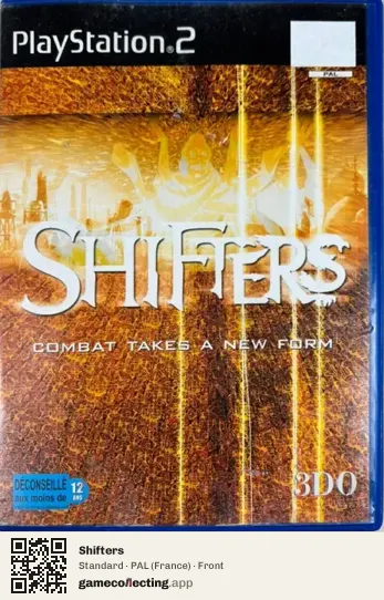 Shifters PlayStation 2, France box front