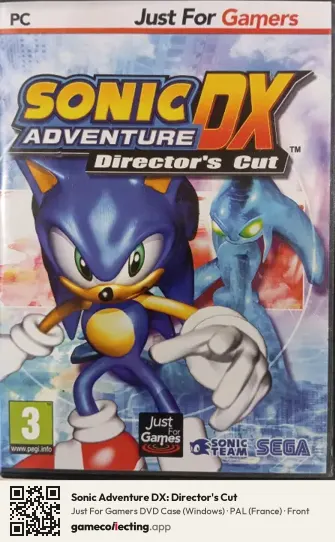 Sonic Adventure DX: Director's Cut Computer, France box front