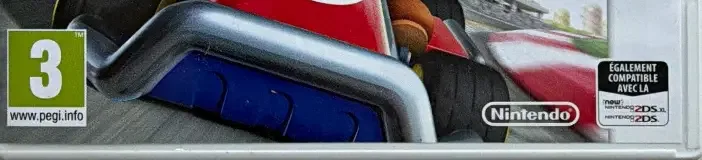 Mario Kart 7, the PEGI square on its front