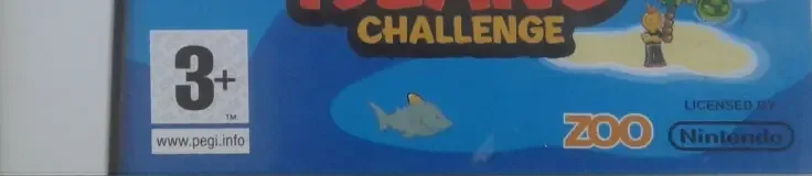 SmileyWorld: Island Challenge, the PEGI square on its front