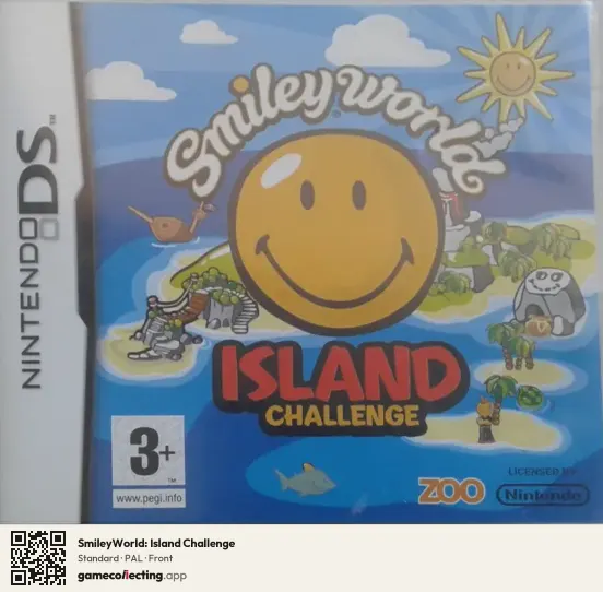 SmileyWorld: Island Challenge Nintendo DS, PAL box front