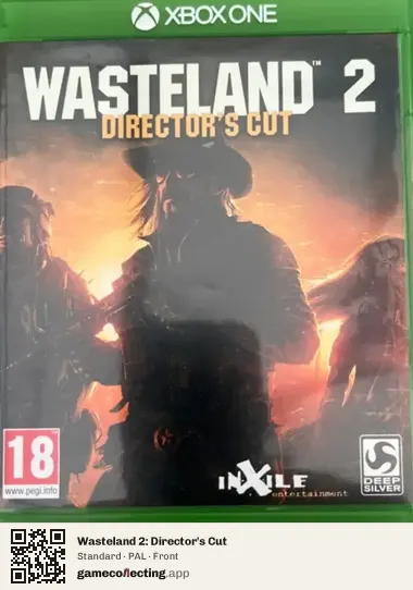 Wasteland 2: Director's Cut Xbox One, PAL box front