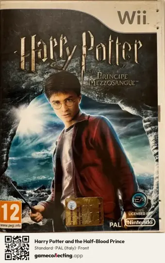 Harry Potter and the Half-Blood Prince Nintendo Wii, Italy box front