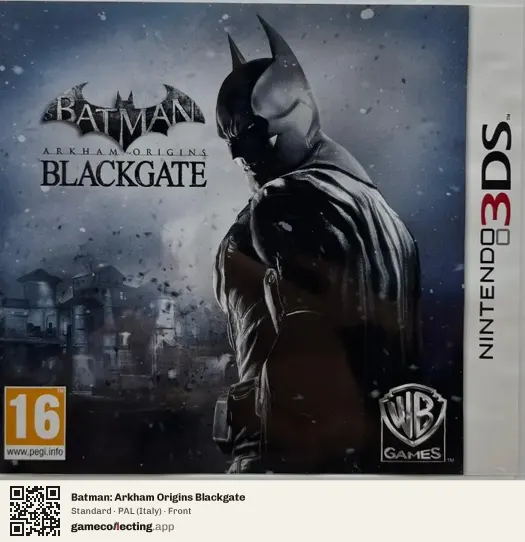 Batman: Arkham Origins Blackgate Nintendo 3DS, Italy box front