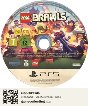 LEGO Brawls PlayStation 5, PAL disc