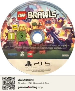 LEGO Brawls PlayStation 5, PAL disc