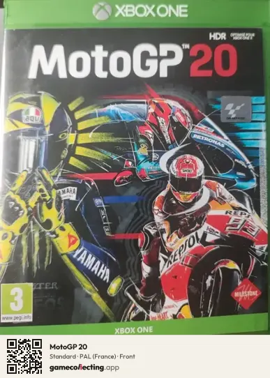 MotoGP 20 Xbox One, France box front