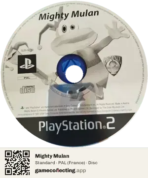 Mighty Mulan PlayStation 2, PAL disc