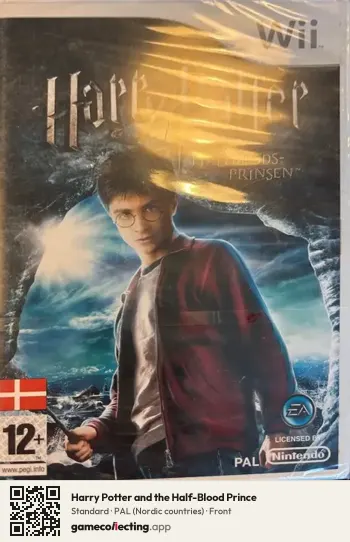 Harry Potter and the Half-Blood Prince Nintendo Wii, Nordic countries box front
