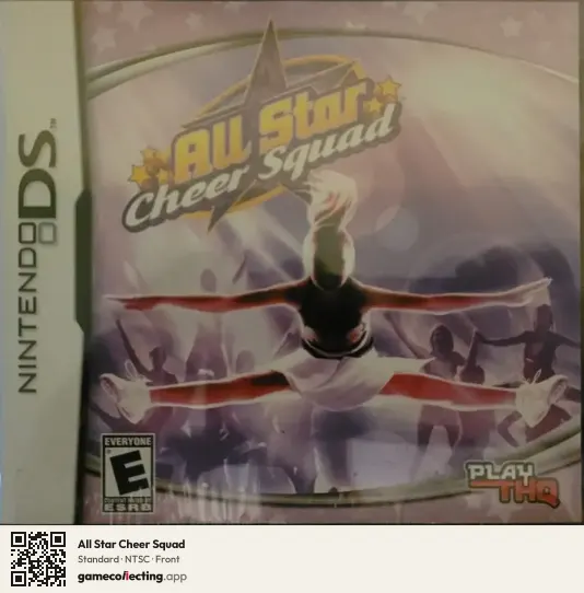All Star Cheer Squad Nintendo DS, NTSC box front