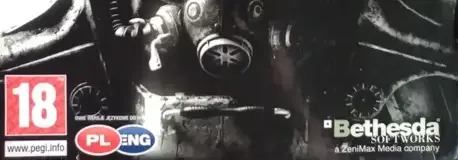 Fallout 3, the PEGI square on its front
