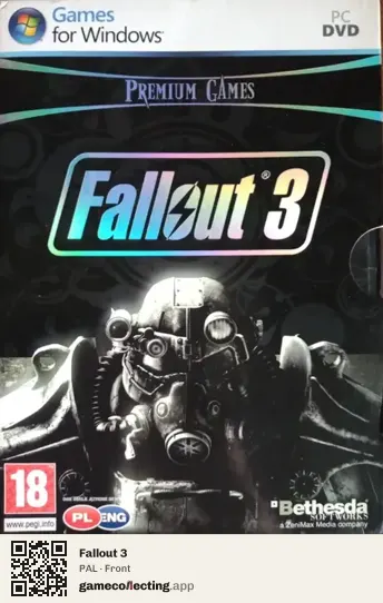 Fallout 3 Computer, PAL box front