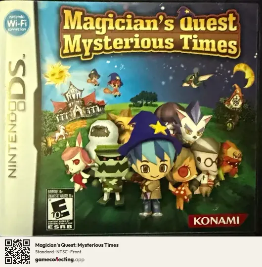Magician's Quest: Mysterious Times Nintendo DS, NTSC box front