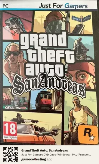 Grand Theft Auto: San Andreas Computer, France box front