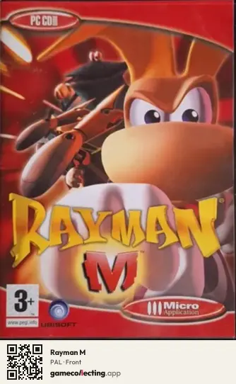 Rayman M Computer, PAL box front