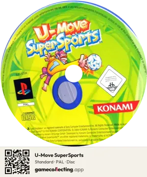 U-Move SuperSports PlayStation 2, PAL disc