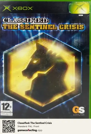 Classified: The Sentinel Crisis Xbox, PAL box front