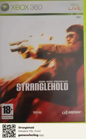 Stranglehold Xbox 360, PAL box front