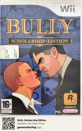Bully: Scholarship Edition Nintendo Wii, Italy box front