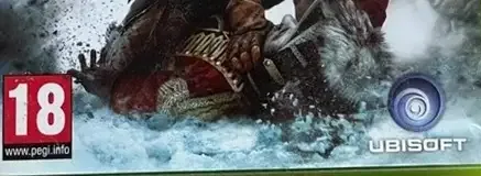 Assassin's Creed III, the PEGI square on its front