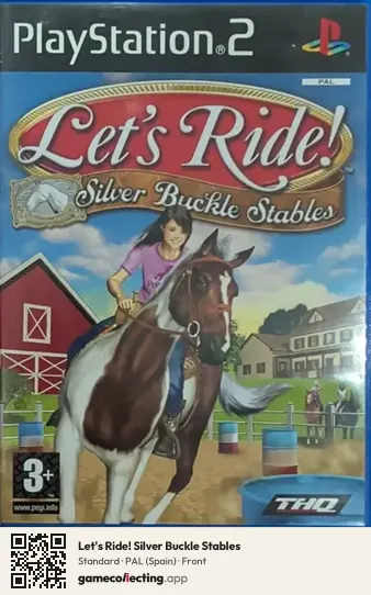 Let's Ride! Silver Buckle Stables PlayStation 2, Spain box front