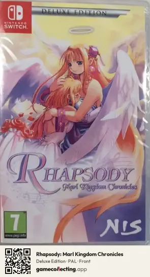 Rhapsody: Marl Kingdom Chronicles Nintendo Switch, PAL box front