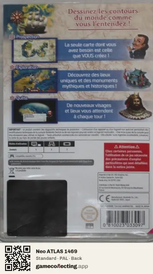 Neo ATLAS 1469 Nintendo Switch, PAL box back