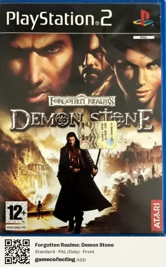 Forgotten Realms: Demon Stone PlayStation 2, Italy box front