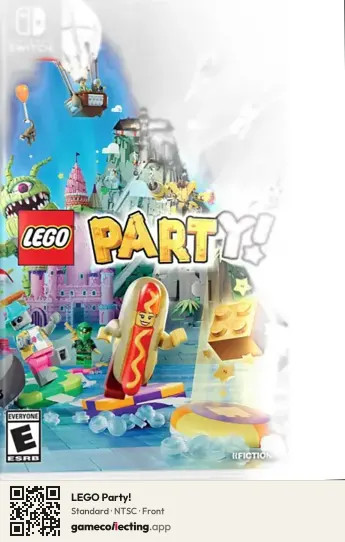 LEGO Party! Nintendo Switch, NTSC box front