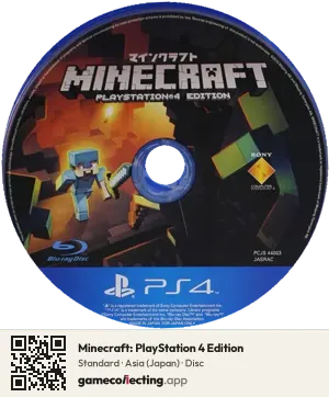 Minecraft: PlayStation 4 Edition PlayStation 4, Asia disc