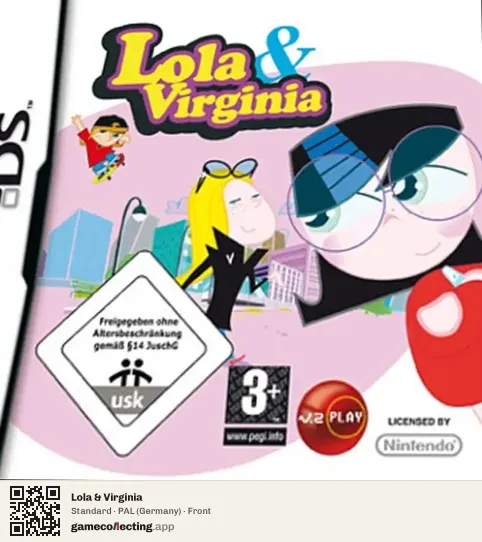Lola & Virginia Nintendo DS, Germany box front