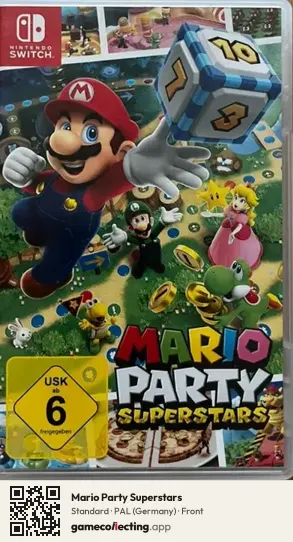 Mario Party Superstars Nintendo Switch, Germany box front