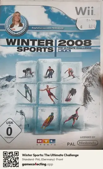 Winter Sports: The Ultimate Challenge Nintendo Wii, Germany box front