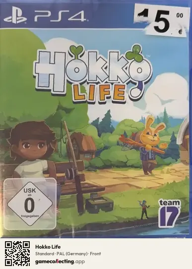 Hokko Life PlayStation 4, Germany box front
