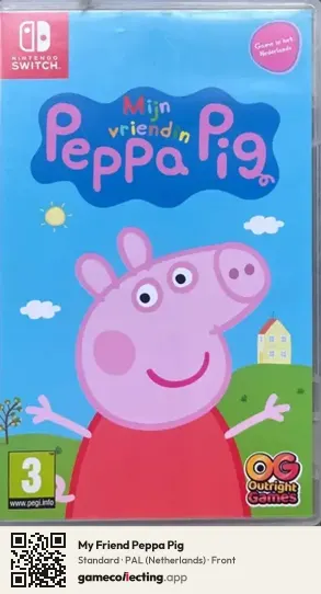My Friend Peppa Pig Nintendo Switch, Netherlands box front