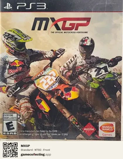 MXGP PlayStation 3, NTSC box front