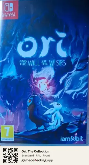 Ori: The Collection Nintendo Switch, PAL box front