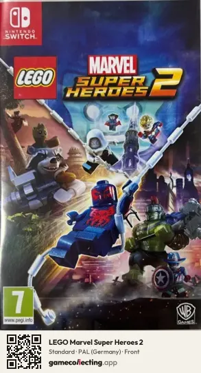 LEGO Marvel Super Heroes 2 Nintendo Switch, Germany box front