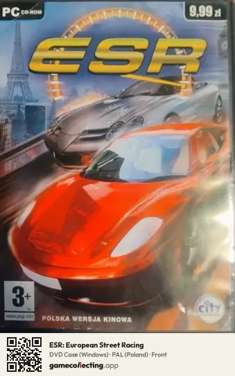 ESR: European Street Racing Computer, Poland box front