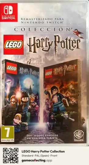 LEGO Harry Potter Collection Nintendo Switch, Spain box front