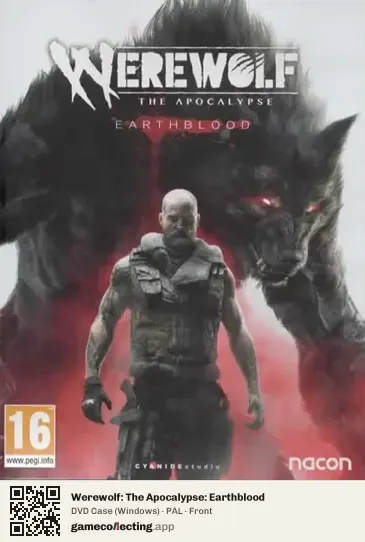 Werewolf: The Apocalypse: Earthblood Computer, PAL box front