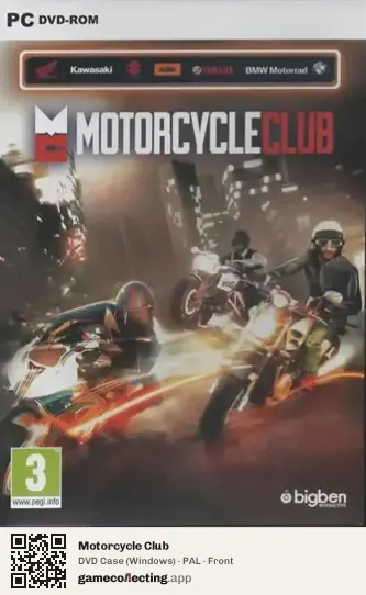 Motorcycle Club Computer, PAL box front