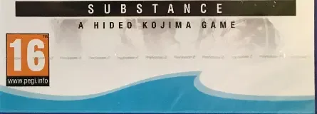 Metal Gear Solid 2: Substance, the PEGI square on its front