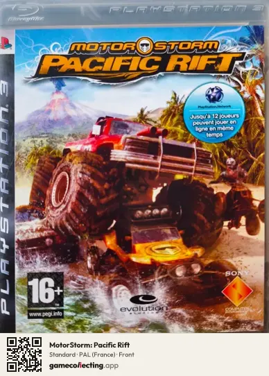 MotorStorm: Pacific Rift PlayStation 3, France box front