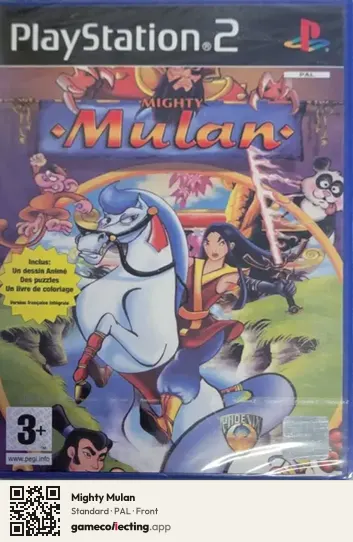 Mighty Mulan PlayStation 2, PAL box front