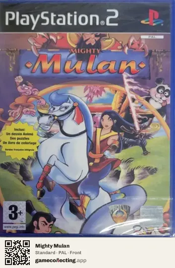 Mighty Mulan PlayStation 2, PAL box front