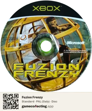 Fuzion Frenzy Xbox, PAL disc