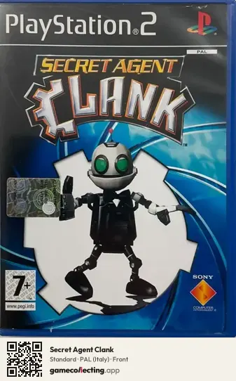 Secret Agent Clank PlayStation 2, Italy box front