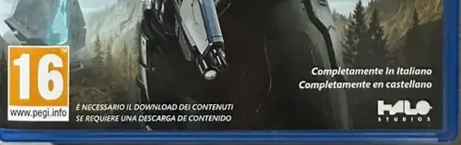 Halo: Campaign Evolved, the USK square on its front