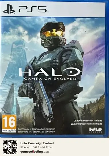 Halo: Campaign Evolved PlayStation 5, Italy box front